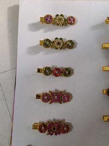 Vintage Style Hair Clips - Set of 12