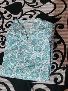 Floral Print Casual Top new XXL size