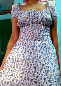 Floral Midi Dress - Chic &amp; Flirty