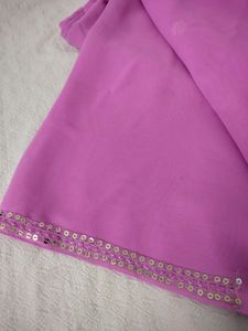 Pink Saree