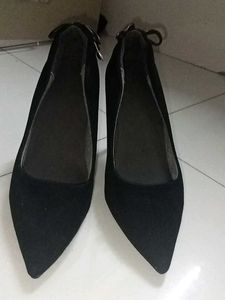 Black Pencil Heels