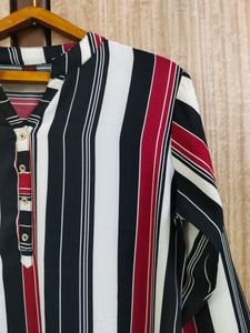 Striped Causal Shirt (L/XL)