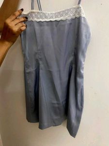 Lace Trim Slip Dress