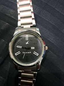 Fastrack Silver Watch