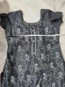 Grey Kurta Set