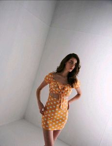 Polka Dot Mini Dress