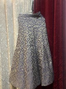 Elegant Embroidered Lehenga Skirt