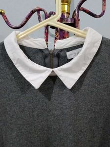 Grey Shirt Dress