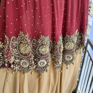 Sale! Heavy Worked Peplum Top And Umbrell