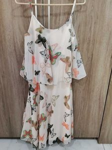 Butterfly By Matthew  Williamson Print Layered Dre