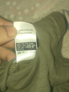 Levi&#39;s Olive Green T-Shirt