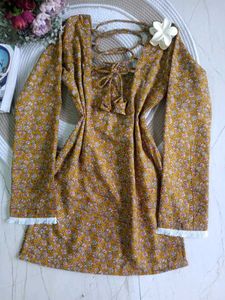🆕 Pinteresty Corset Short Kurta ✨🎀