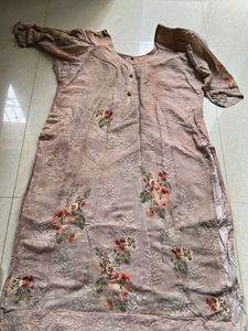 Nude Shade Kurta Pant Dupatta Set