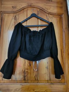 Beautiful Black Crop Top
