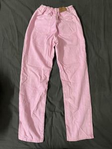 Zara Pink Denim Jeans