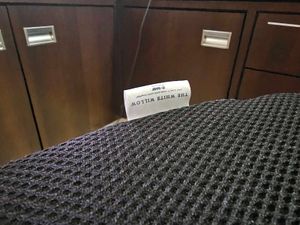 Black Lumbar Support Pillow