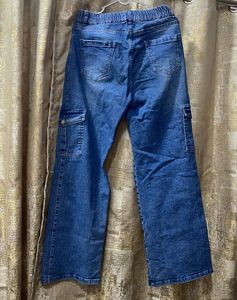 Blue Cargo Jeans
