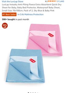 LuvLap Baby Sheet