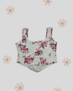 Floral Corset Top
