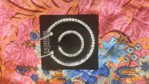 Jewelry Set: Necklace, Earrings, Hair Piece