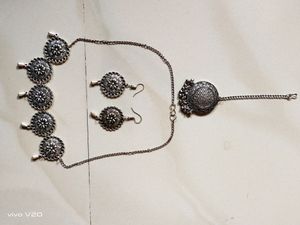 Beautiful 🤩 Silver Jewellery Set 🤍🤍🤍😍