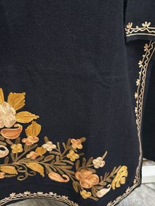 Embroidered Kashmiri Woollen Kurta