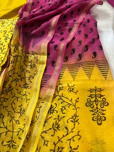 Two Suit Set With Dupatta