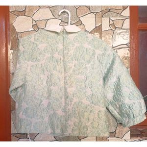 Chic Embroidered Crop Top