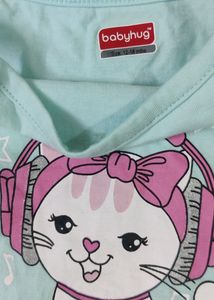 Combo For Ami Pink Shorts Set And Peach Dungree