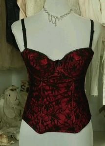 Black Lace Corset