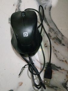 Black USB Computer Mouse