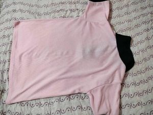 Collar Crop Top