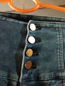 High Waist Denim Jeans