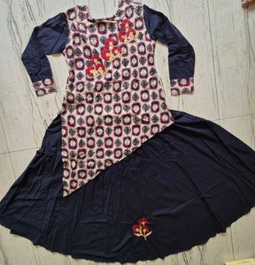 Beautiful Cotton Long Gown