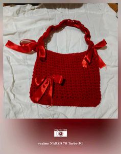 Crochet Hand Bag