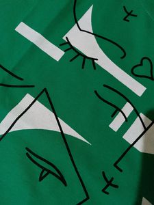 Sea Green Crop Tshirt With Tag