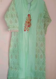 Elegant Mint Green Kurta