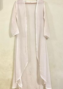 White Sheer Cover-Up