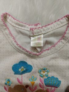 3 Dress For Baby Girl 0-3 Months