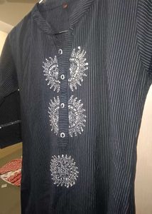 Elegant Striped Kurta
