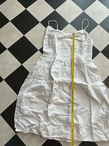 Eyelet Sundress: White dress