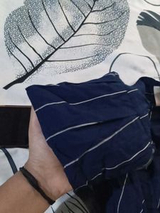 Striped Navy Blue Shirt