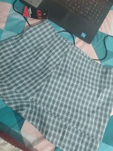 Plaid Mini Skirt