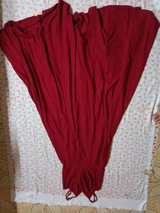 Redish Maroon Partywear Gown