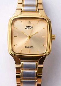 hm Quartz Gold Wristwatch