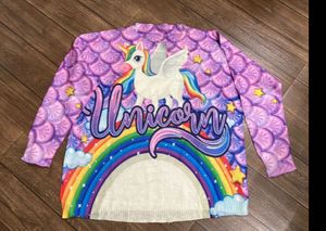 Unicorn Rainbow Long Sleeve Top
