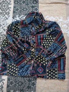 Patterned Co Rd Set