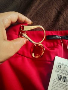 Madame Red Trousers