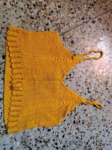 Crochet Top/ Corset top