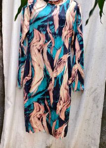 I. Patterned Bodycon Dress